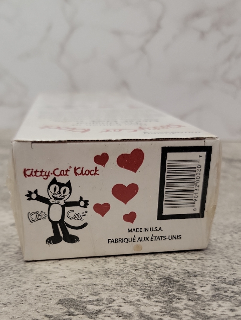 Vintage 1996 Black Kitty-Cat Klock Clock New in the box - Picture 7 of 7